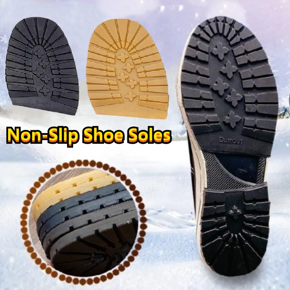 Winter Non-Slip Shoe Soles Thicken Boots Sneakers Wear-resistant Outsoles DIY Cuttable Anti Slip Forefoot Heel Soles Stickers