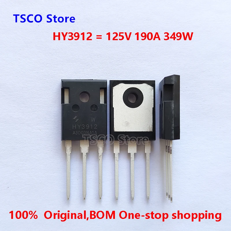 (10piece/LOT)   HY3912  HY3912W      New Origiail 125V190A 349W