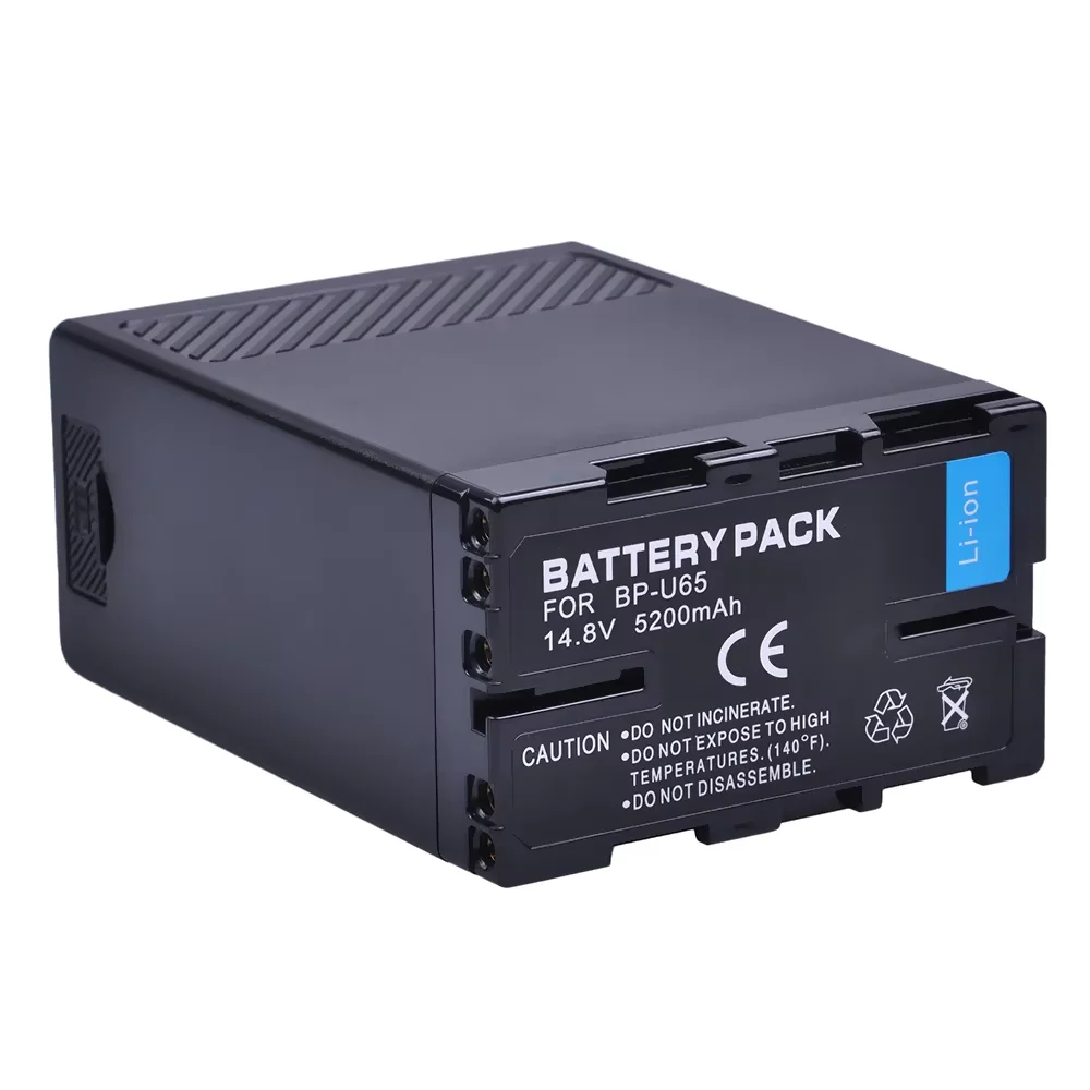 BP-U65 Battery With USB/D-TAP Interface for BP-U100 BP-U30 U60 U65 U90 & Sony EX260 EX280 Z280 FS5 7 FX6 Z190 EX1R EX200 F3 F3K