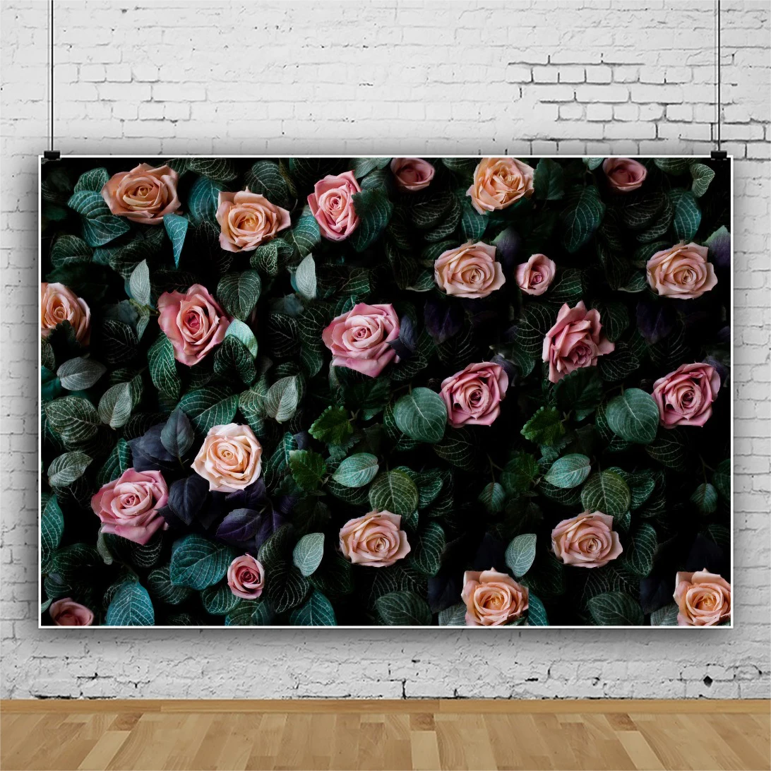 ฤดูใบไม้ผลิดอกไม้ฉากหลังวันเกิดพื้นหลังสำหรับวันวาเลนไทน์งานแต่งงานคนรักเด็ก Photoshoot ถ่ายภาพ Props