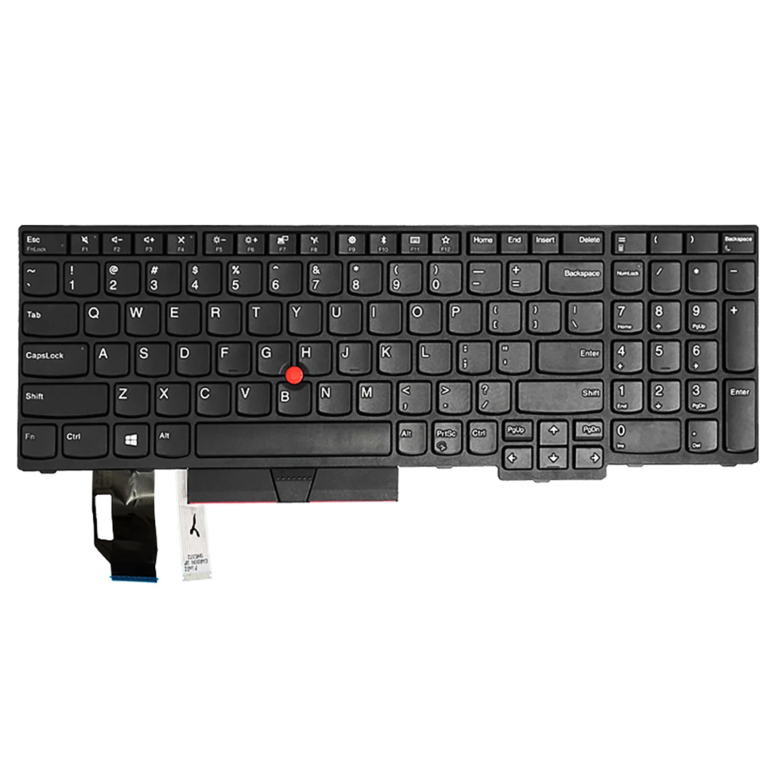 Imagem -03 - Lenovo-teclado de Substituição Thinkpad E580 E585 E590 E595 T590 P53s L580 L590 P52 P72 P53 P73 01yp640 01yp560