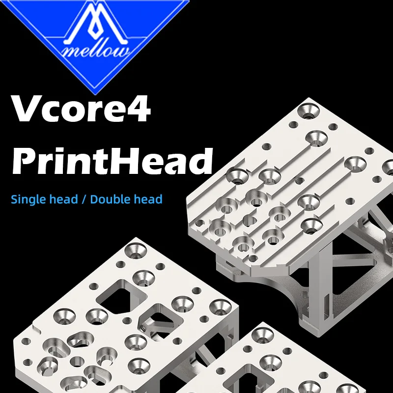 

Mellow CNC ST/IDEX Vcore4 кронштейн печатающей головки для Goliath Rapido Dragon Hotend VZ экструдер Orbiter LGX Sherpa Mini 3D-принтер