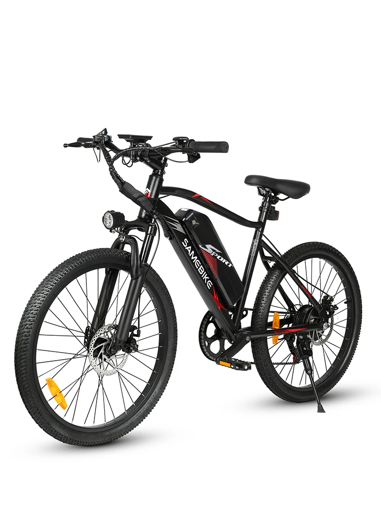 AliExpress NONE SAMEBIKE EBE2 Adult Electric Bike 350W Motor, 36V 13AH Removable Lithium Battery, Max Speed ​​35KM/H E-bike; 7-Speed ​​Gear System And 24-Inch Tires , Suitable For City Commuting All-Terrain Electric