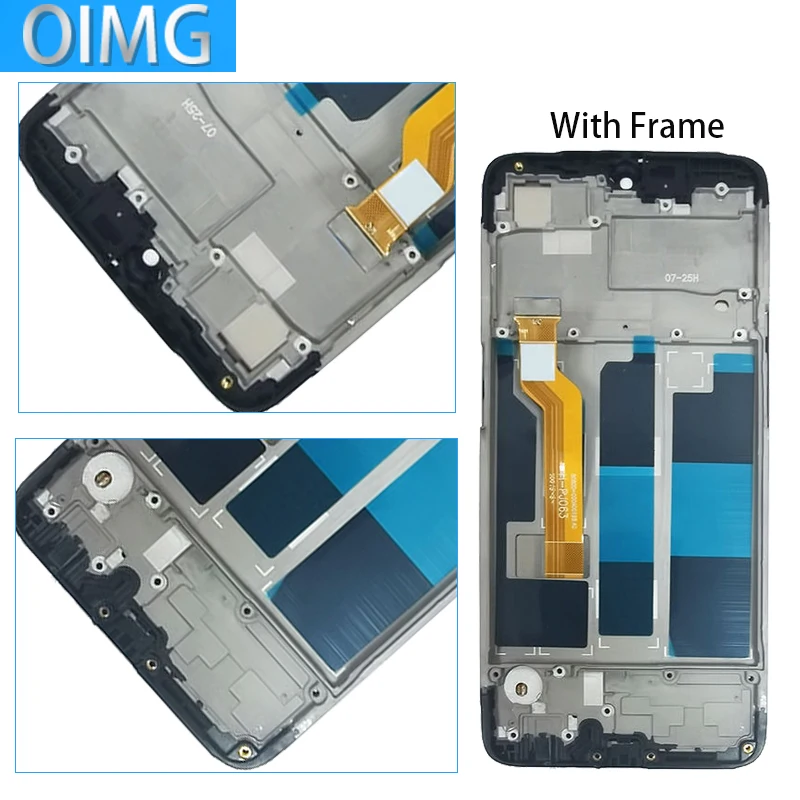 6.3\'\' For OPPO F9 / F9 Pro Original Display LCD With Frame Screen Touch Digitizer Parts Replacement CPH1823 CPH1881 CPH1825