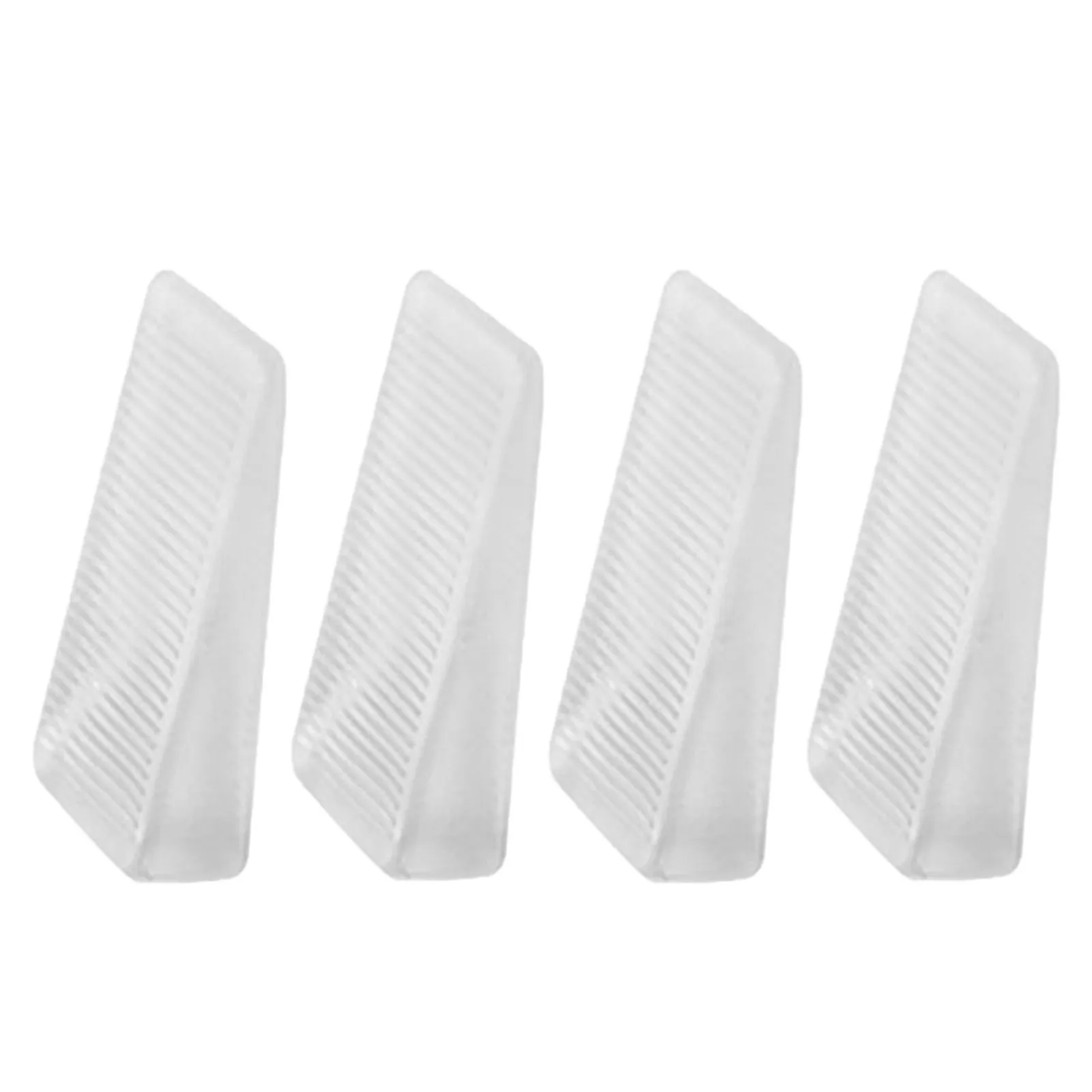 4Pcs Furniture Shims Rubber Leveling Feet Non Deforming Furniture Levelers for Uneven Floors Table Sofa Shims for Leveling