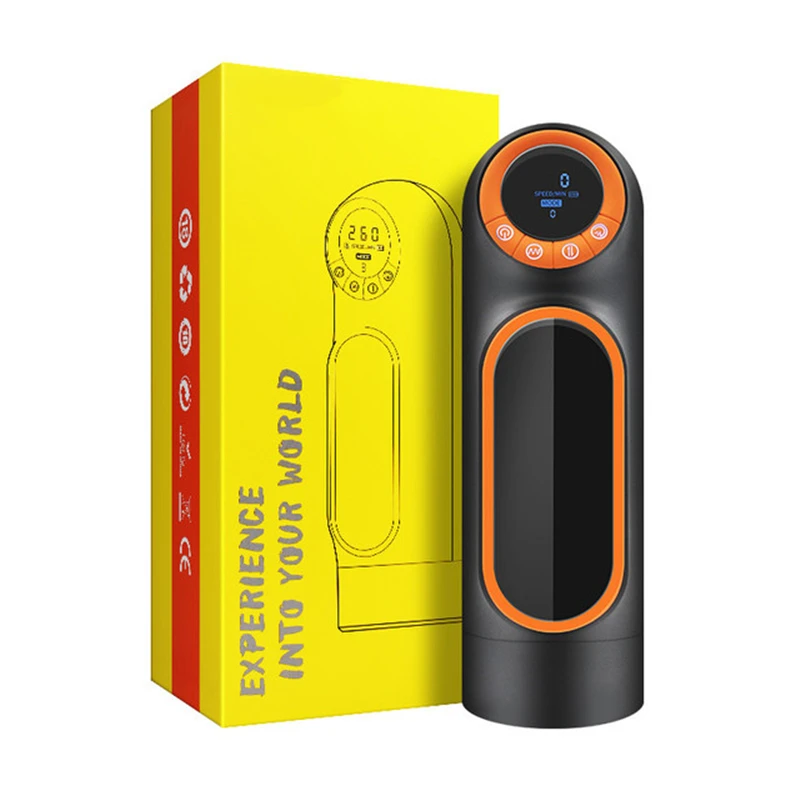 Male Masturbator Sex Toy For Men Adult Goods 18+ Pocket Pussy Real Vaginal Automatic Telescopic Blowjob Sucking Masturbation Cup