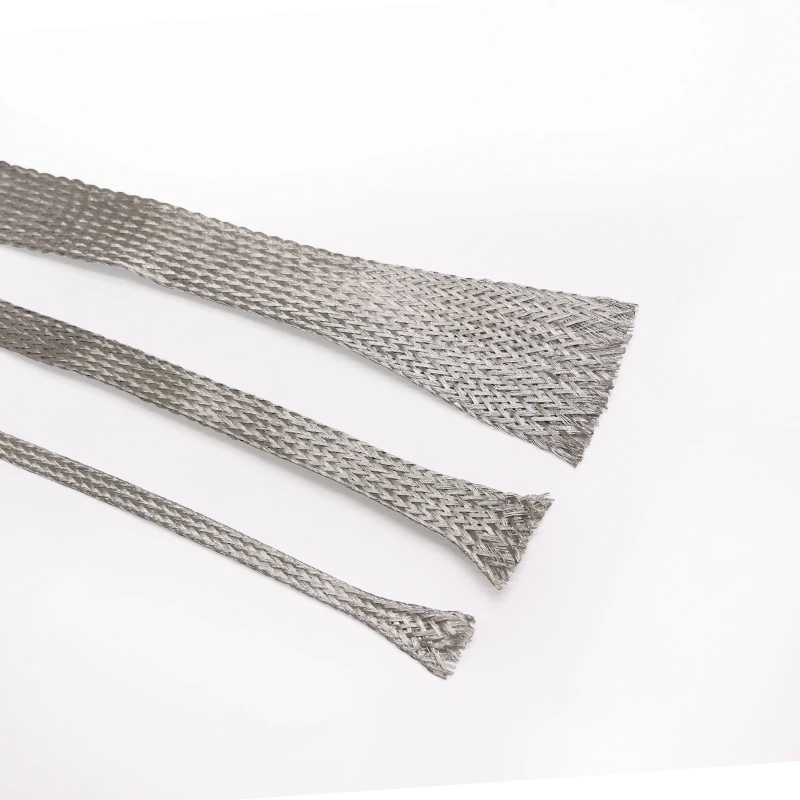 

custom order：50m x 4mm and 55m x 6mm Tinned Copper Braided Sleeve