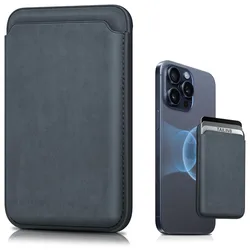 FineWoven Magnetic Leather Wallet Card Holder Case for Magsafe IPhone 15 Pro Max 16 Plus Fine Woven Mac Safe Cover Accessories