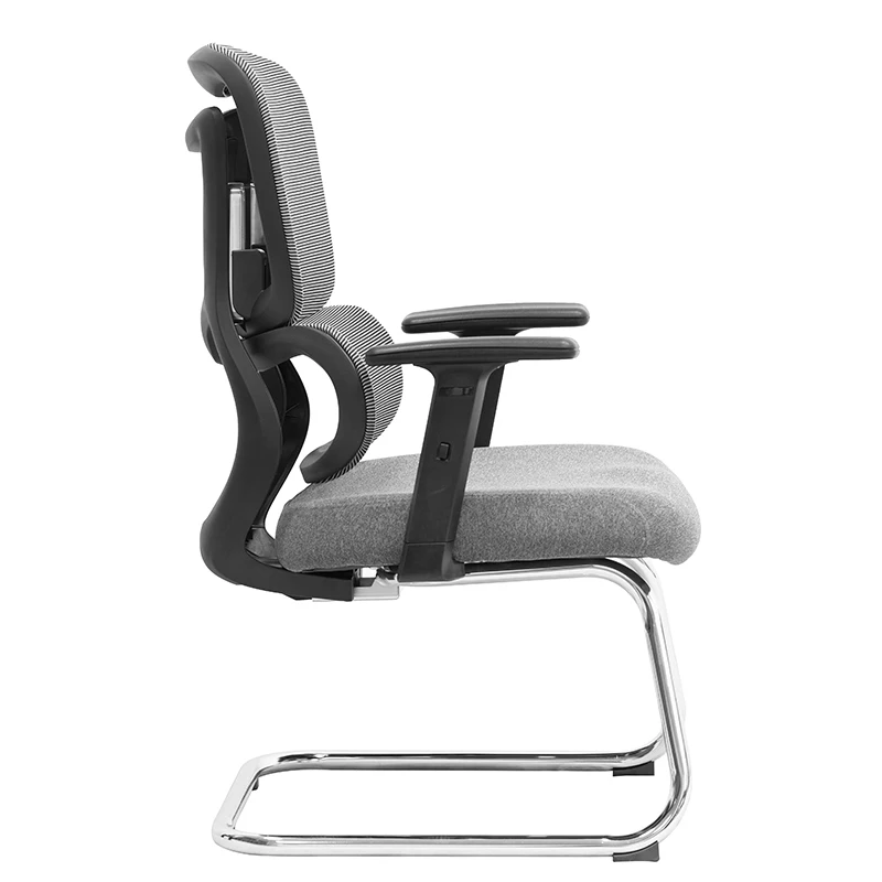 Muebles De Oficina School Chairs ZF01 Visitor Comfortable Office Chair with Thickness Chrome Metal Leg Home Office & Bedroom Use