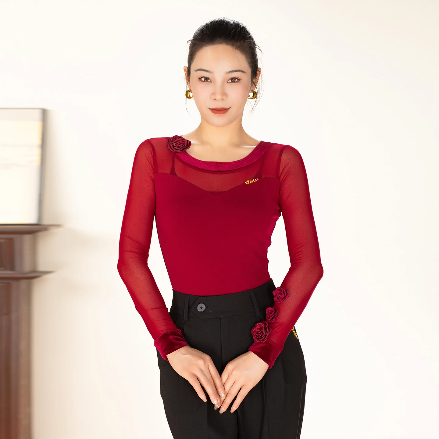 2025-haut-de-danse-latine-pour-femmes-maille-a-manches-longues-body-chacha-rumba-tango-robe-adulte-femme-danse-latine-vetements-xh3472