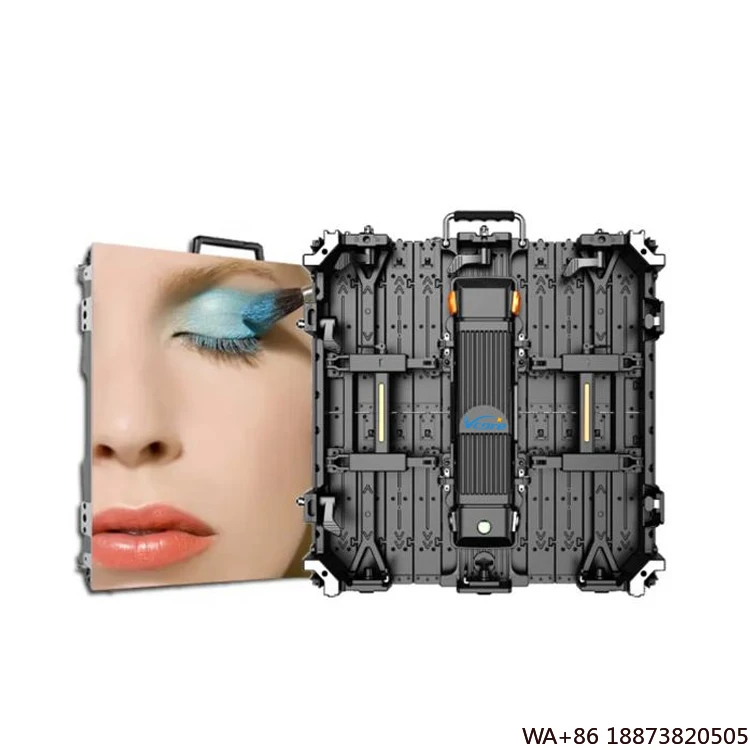 Светодиодные наружные экраны P3,91 мм для мероприятий 500x500 мм, аренда панели, видеодисплей