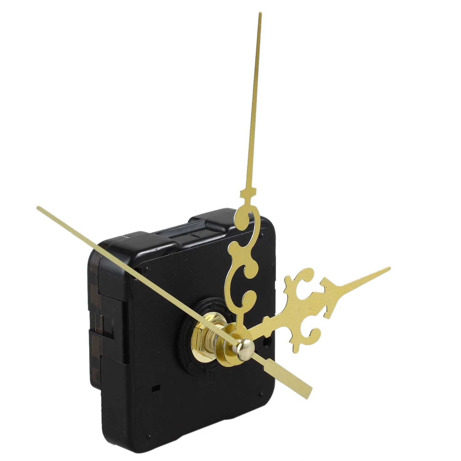 

ABQR DIY Clock plastic+Metal Texture Wall Clock Retro Wall Clock movement Accessories Gold