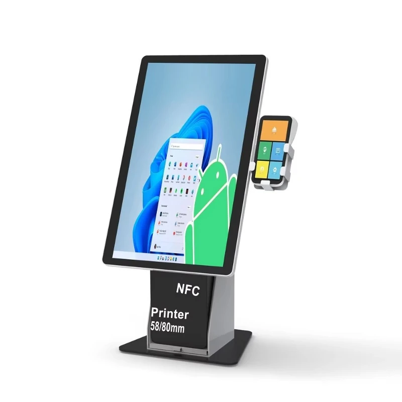 

Self-service digital payment kiosk end point self-service order cash register all-in-one machine touch screen window