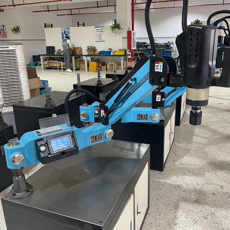 China Automatic Electric Drilling and Tapping Machine Touch Screen Price Flex Tapping Arm Machine  M36 Price
