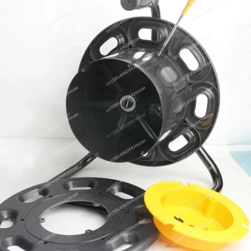 Plastic Fiber Optic Cable Reel for SDI Video Signal, Empty Spool Cord Winder Drum with Handle, Lightweight for Studio & Outdoor view 4