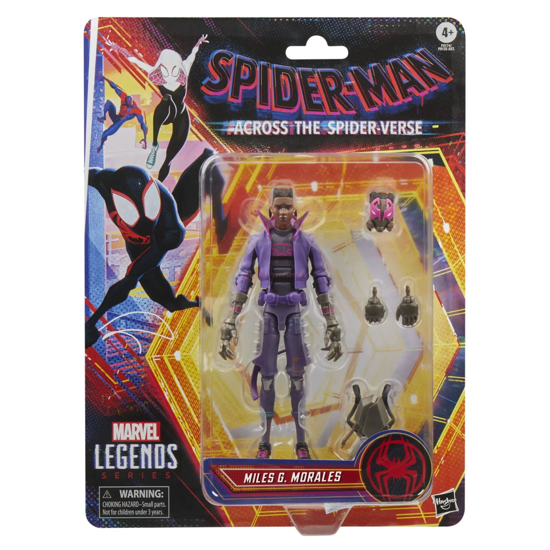 1/12 Ml Miles The Prowler Spider Series Action Figures Pvc Collectible Model Collection Decoration Children Toy Xmas Gifts