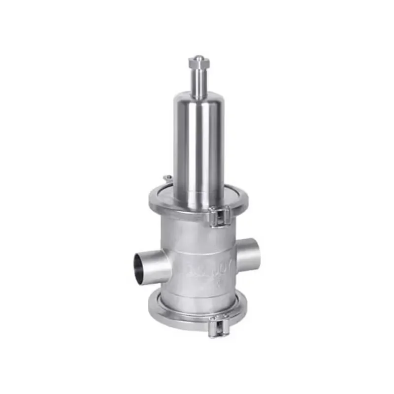 DONJOY 1 Inch SS304 Stainless Steel Manual Pressure Reducing Valve Food Grade Regulator for Industrial Pipeline System