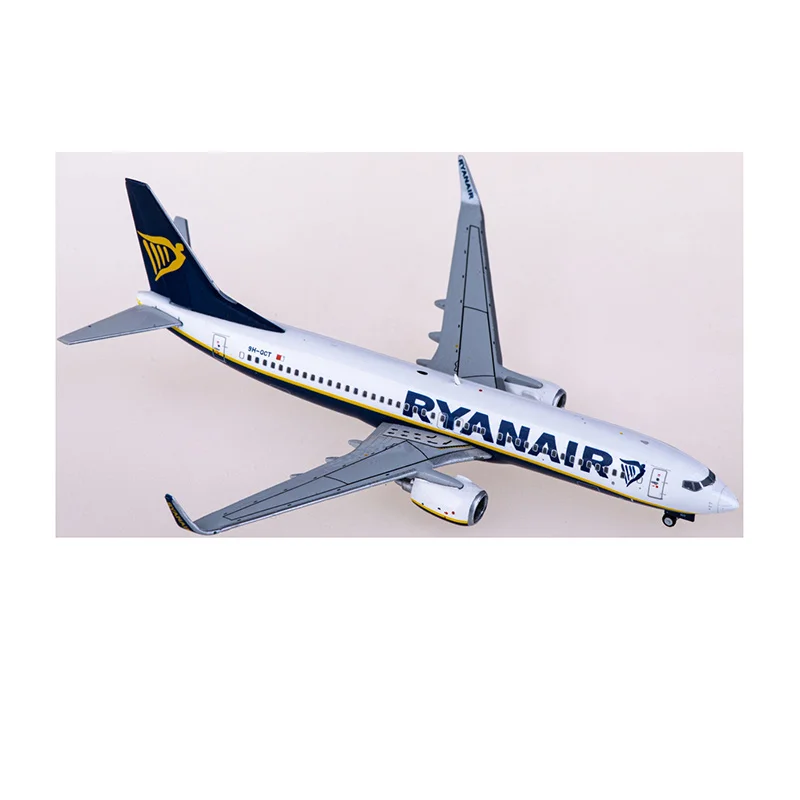 Diecast Scale JC Wings 1:400 XX4268 Ryanair  B737-800 9H-QCT  Alloy Metal Aircraft Model Decorative Gift Collection Display Toy