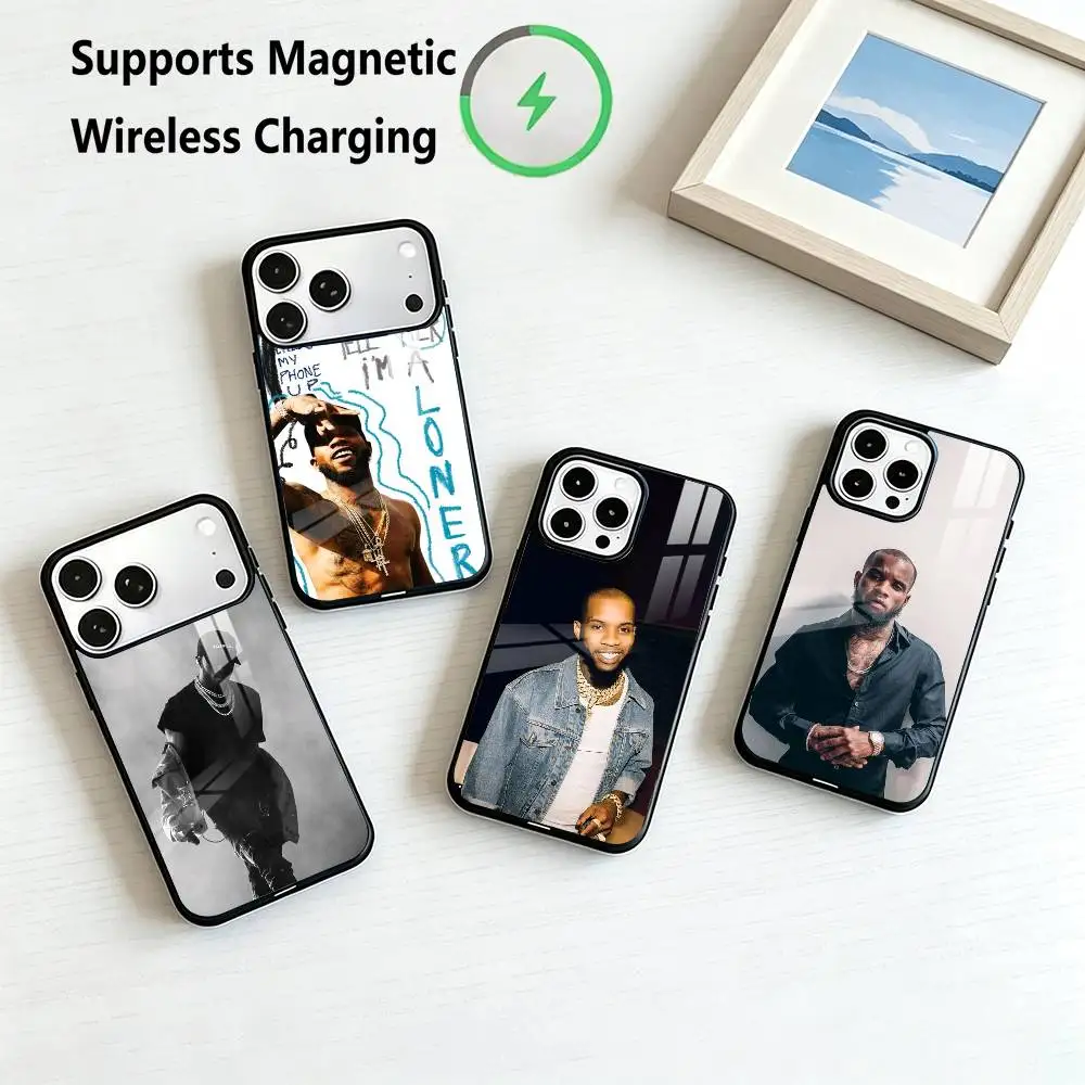 Tory L-Lanez Rap  Phone Case For iPhone17,16,15,14,13,12,11 Plus,Pro Supports Magnetic Wireless Charging Gift