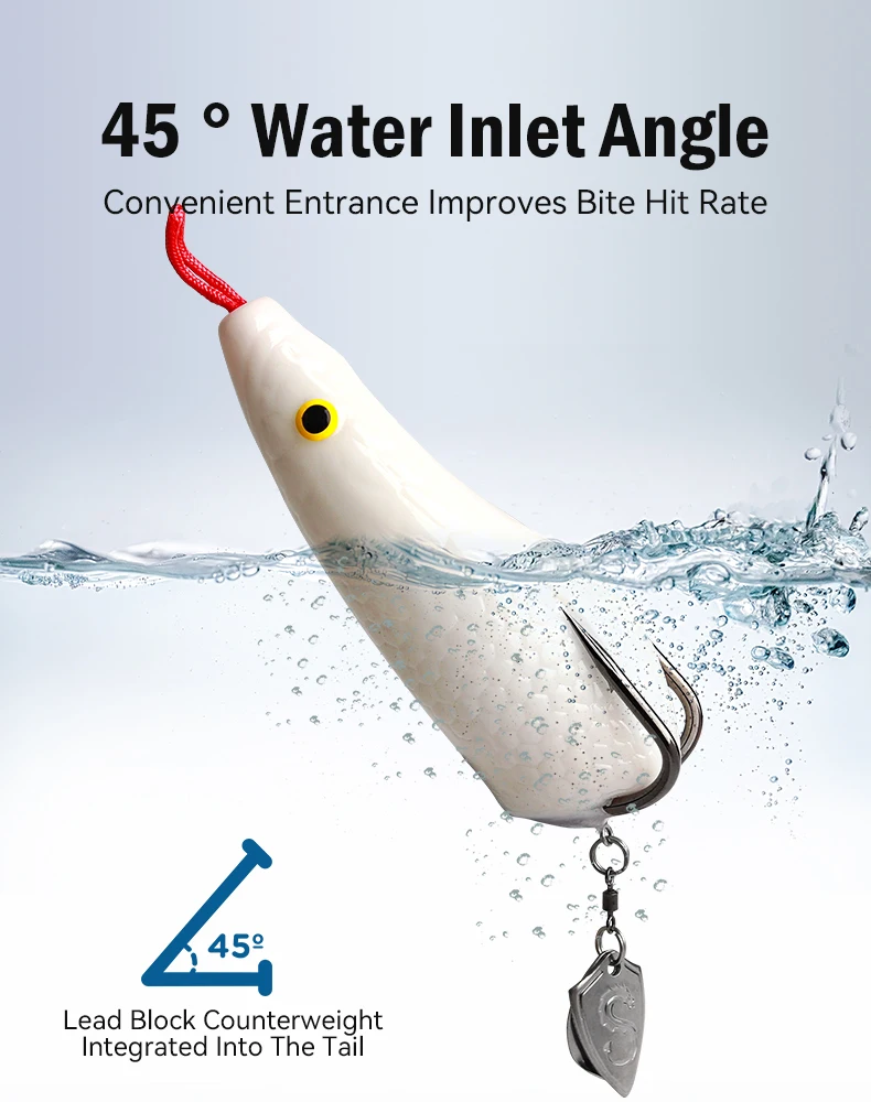 Leydun 32g Frog Power Angelköder 85mm Weichköder Zweiteiliger Farbiger Oberflächenköder Riesenfrosch Modifizierter Donnerfrosch zum Angeln – Detail 3