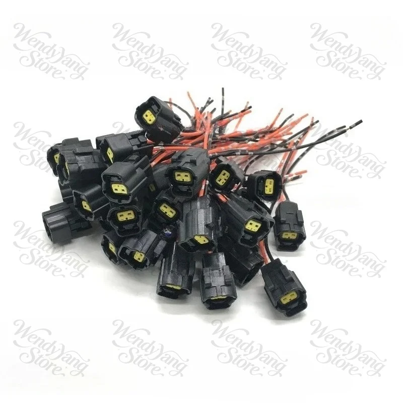 5Pcs Hydraulic Pump Solenoid Valve Connector, Compatible with SK135 SK200 SK210 SK250 SK350-6/-8 Excavator