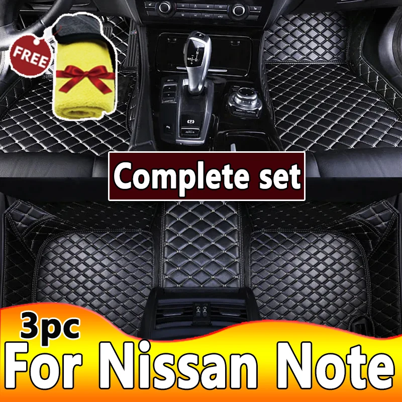 

Автомобильные коврики для Nissan Note e-Power E13 2WD 4WD 2021 ~ 2023, водонепроницаемые напольные коврики, аксессуары для автомобиля, интерьер