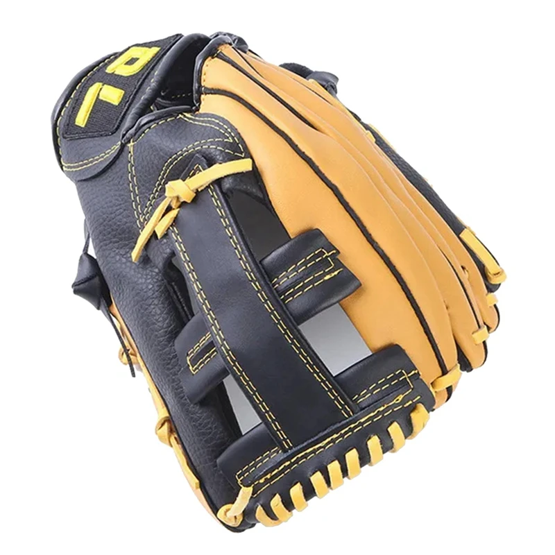 

Professional Baseball Gloves Youth Adult Leather Baseball Gloves Softball Training Catcher Gloves 11.5 Inches