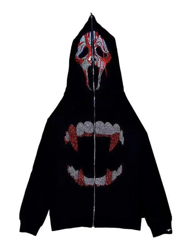 

Retro American Waed Hoodie Men's Casual Loose Versatile Long Sve Top Comfortable Cotton Polyester Printed Sweatirt