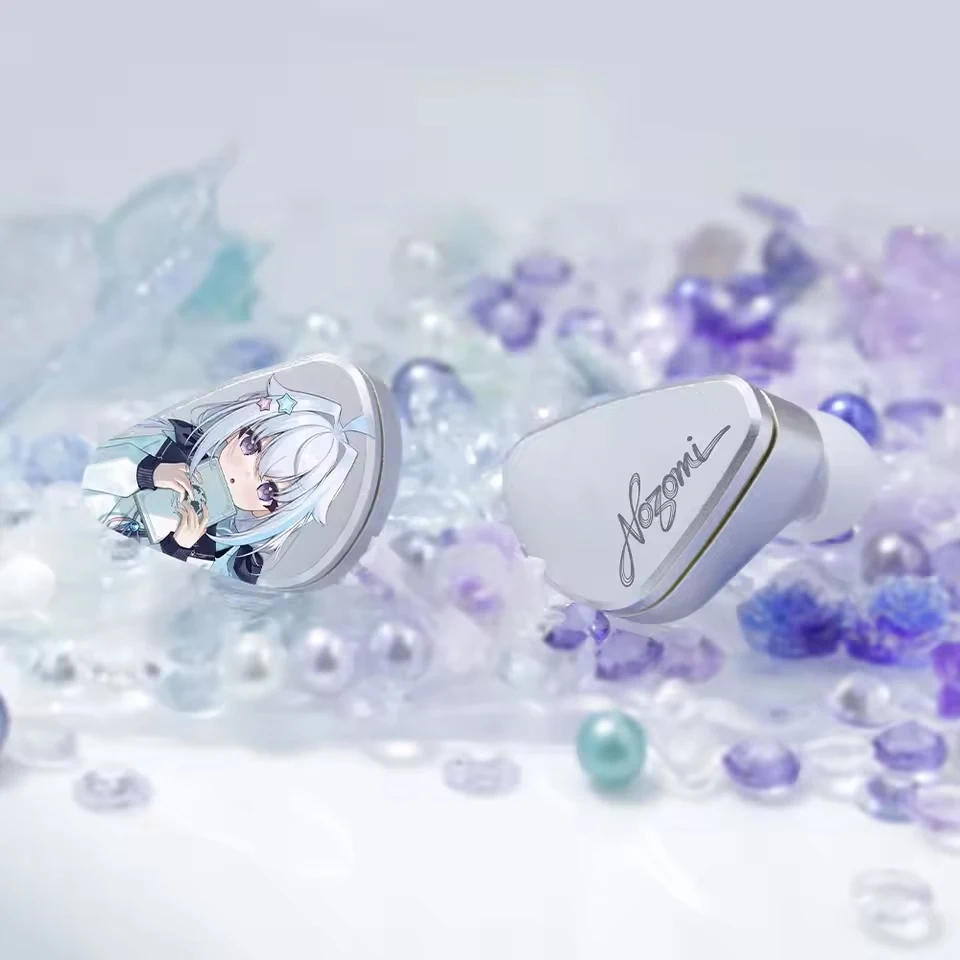 CVJ NOZOMI 2DD+1PD 新型平面型インイヤーイヤホン 交換可能なパネル
