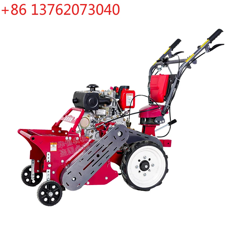 

Газонокосилка HLZ, самоходная дробилка для травы, многофункциональная газонокосилка для сада, траншей, прополки, роторная газонокосилка для обработки почвы