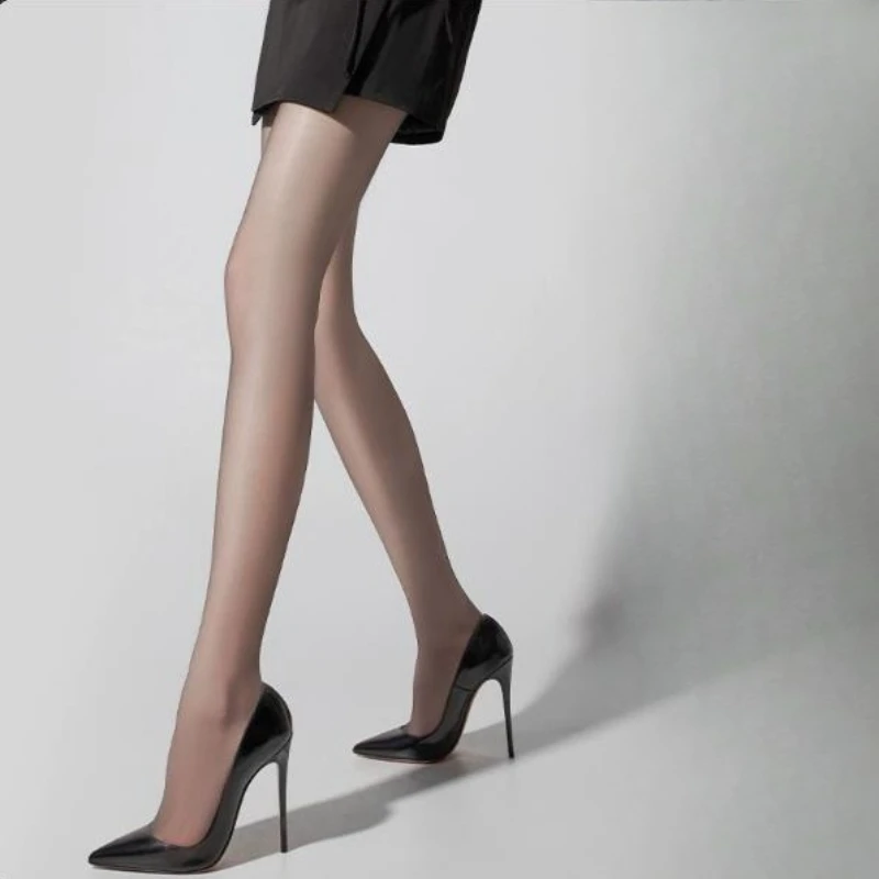 New Angola Red Pantyhose Female See Through Tights Women Stockings Slim Lingerie Anti-hook Silk Wedding Bride's Leggings 1/3pc