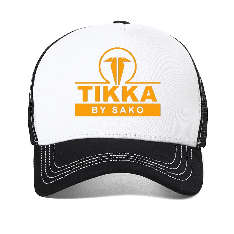 Tikka By Sako 핀란드 총기류 야구 모자 남성용 쿨 메쉬 티카 모자 유니섹스 조절 가능한 스냅백 모자 카스케트