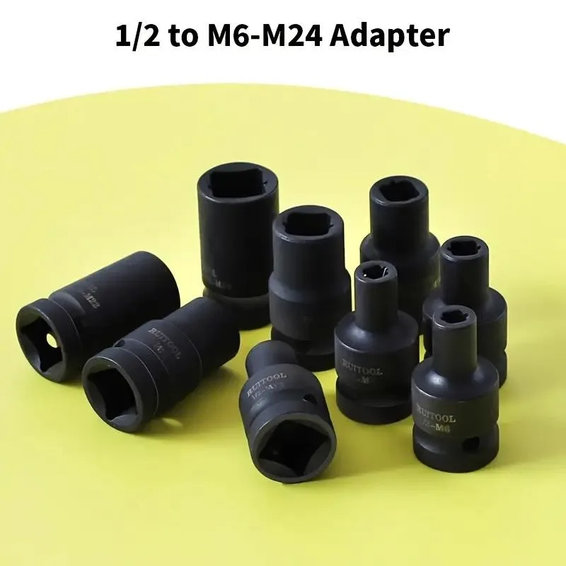9-teiliges Gewindebohrer-Set, Gewindebohrerhalter aus Kohlenstoffstahl, 1/2'' Vierkantantrieb, Schnellwechsel-Gewindebohreradapter, M6-M24, Keine Montage erforderlich – Detail 8