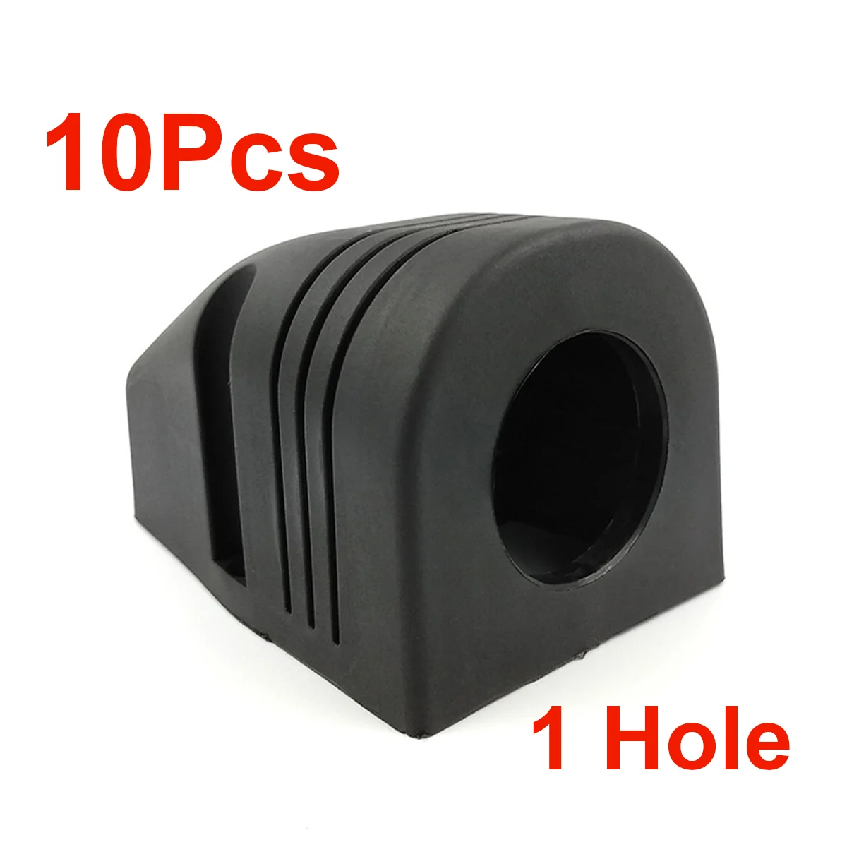 

10Pcs Car Voltmeter Cigarette Lighter Holder Waterproof USB Charger Socket Tent Base Cover for Truck Motorcycle Boat ATV RV