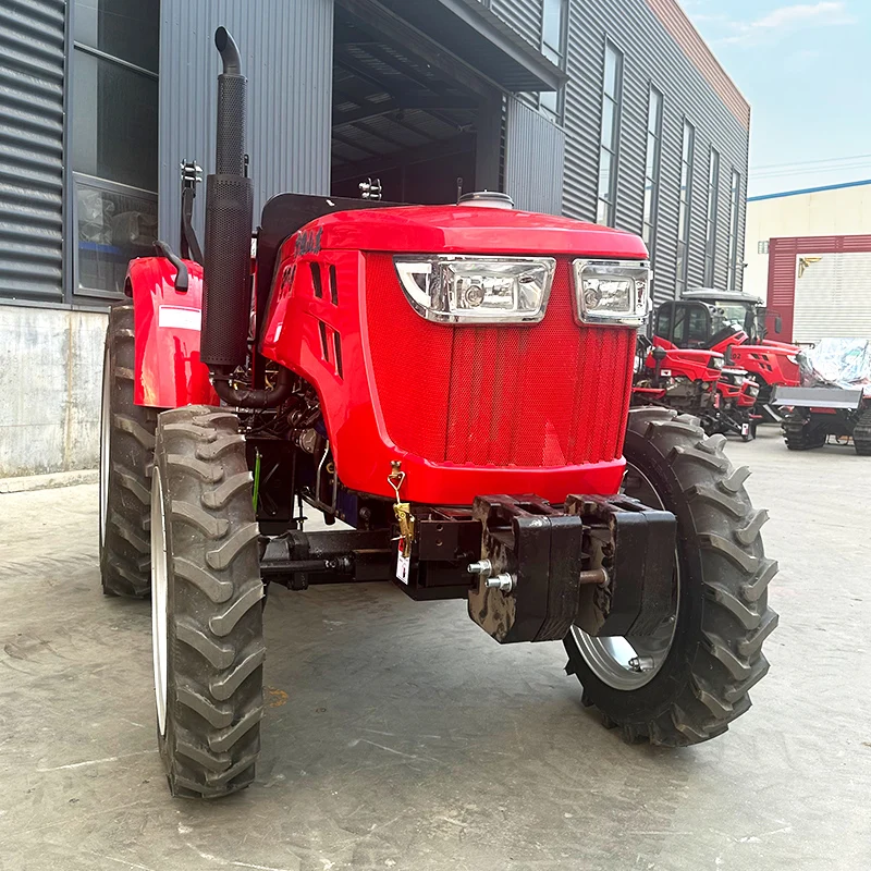 Customized 60 HP cultivator matched with four-wheel mini-tiller, ride-on operation, agricultural plowing machine