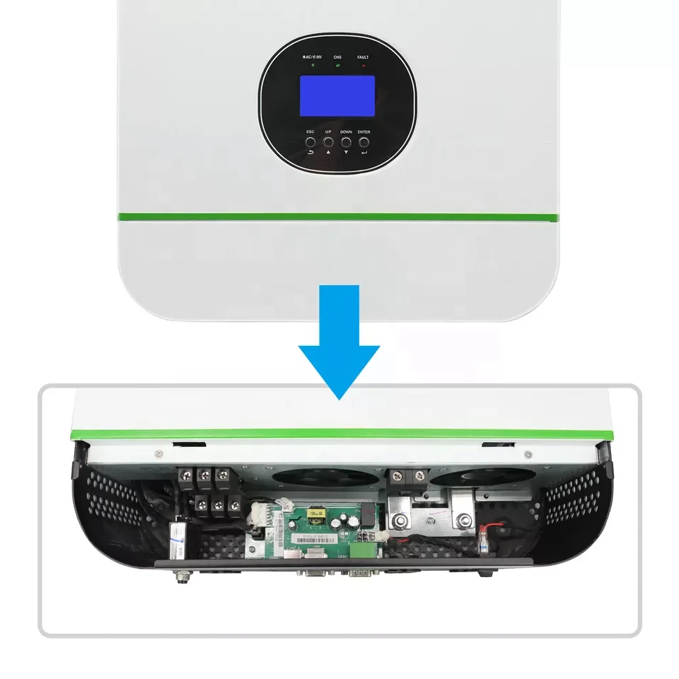 Onduleur solaire hybride Growatt hors réseau, onduleurs à usage domestique, haute tension, personnalisé, vente en gros, 3KW, 5KW, 6KW, 10KW, 15KW