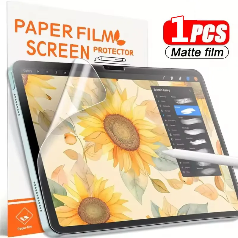 

Матовая защитная пленка для экрана Feel PaperPad Pro 12,2 PaperMatte 2025 2024 12 X SE 11,5S/11,5 дюйма Air 11,SE 10,4 M6 10,8