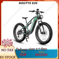 DUOTTS E26 E-bike 750W Motor 48V20AH Lithium Battery Hydraulic Brake Electric Bike Mountain 26*4.0-In Fat Tire Electric Bicycle