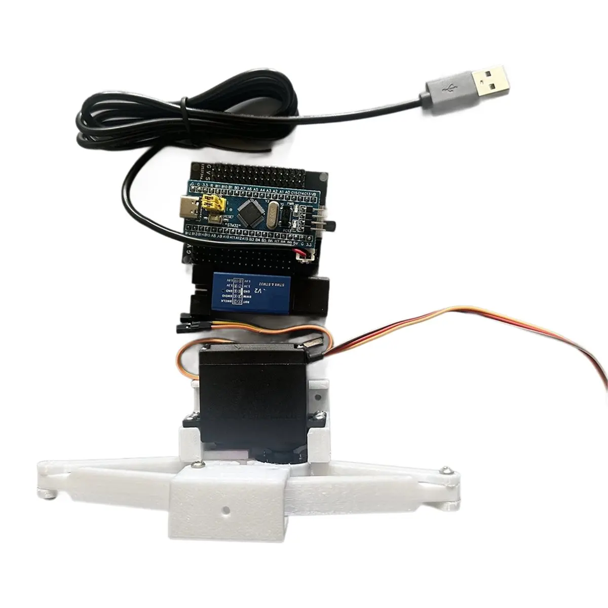3D Printed Linear Actuator Lifter with for Servo, 9cm Stroke Electric Linear Push Rod