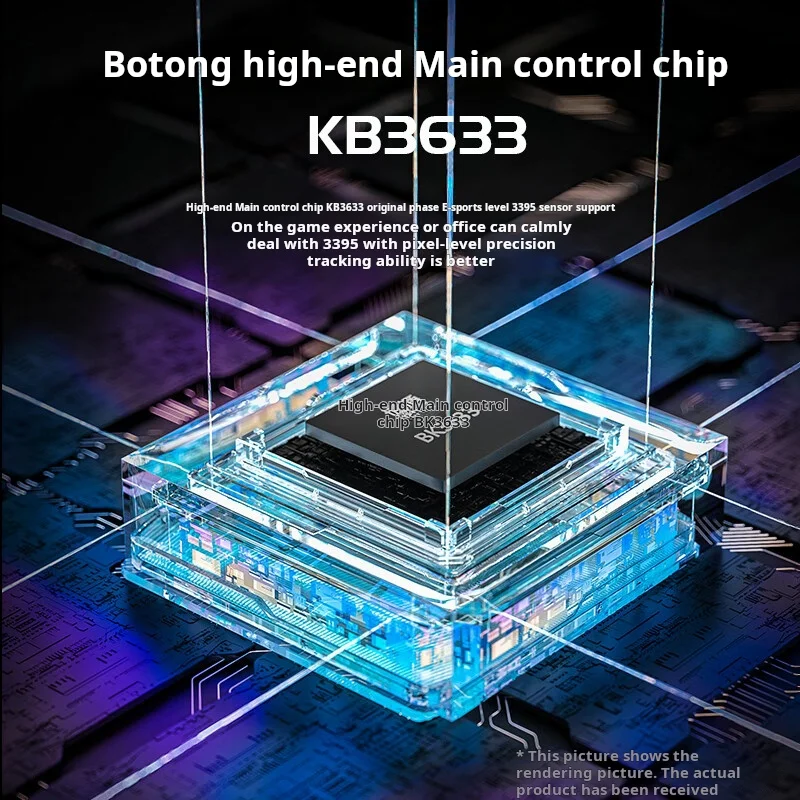 ماوس ألعاب AULA SC680 لاسلكي ثلاثي الأوضاع وخفيف الوزن، سلكي/2.4G/بلوتوث، عمر بطارية طويل للرياضات الإلكترونية والشحن