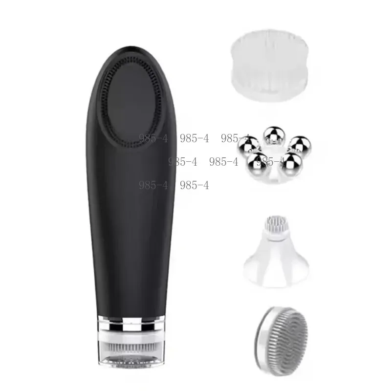 Facial Deep Cleansing Silicone Brush, Multifunctional 4 In 1 Skin Lifting Beauty Device