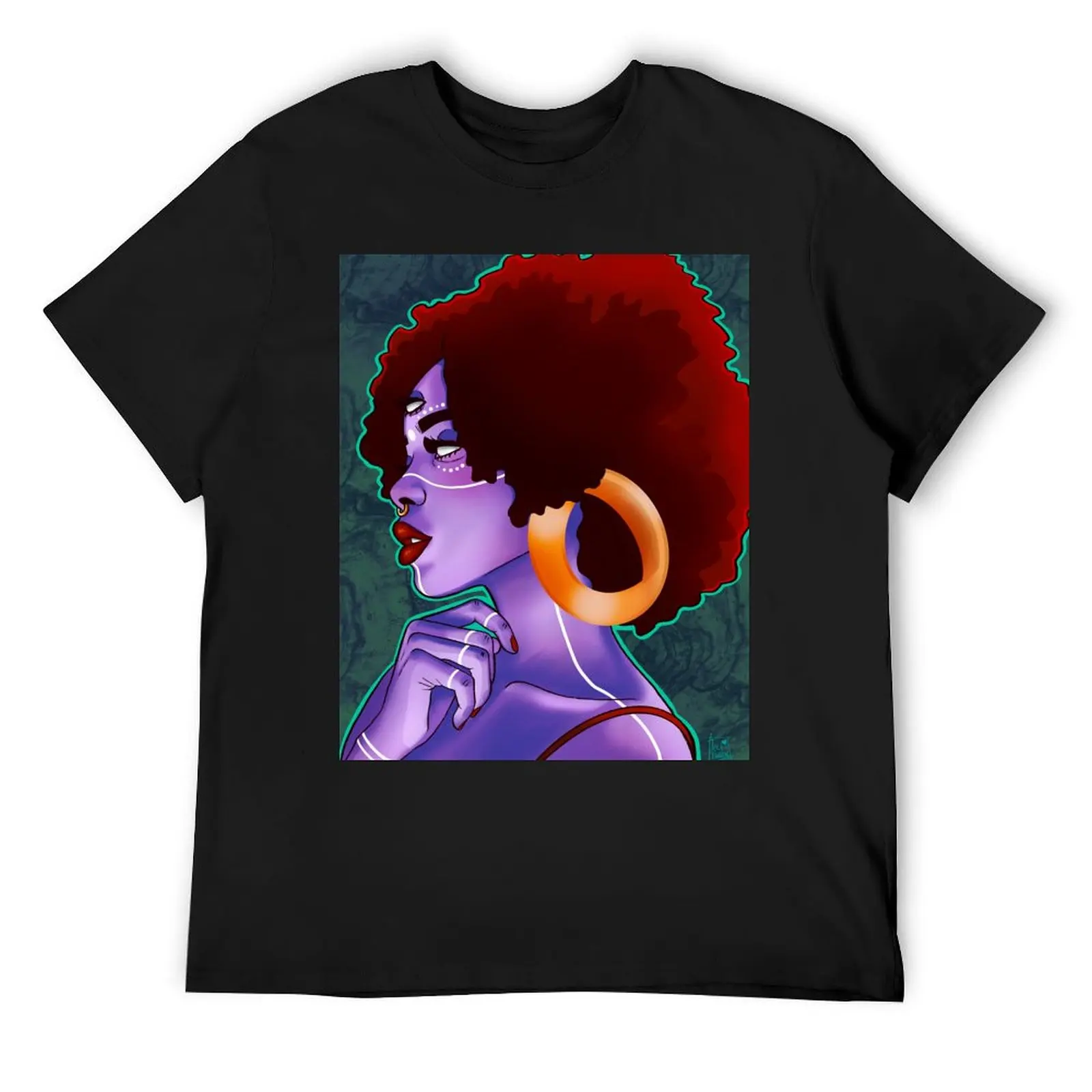 

Divine Feminine Portrait T-Shirt graphic t shirt vintage rapper graphic tees funny shirt cotton mens graphic t-shirts anime