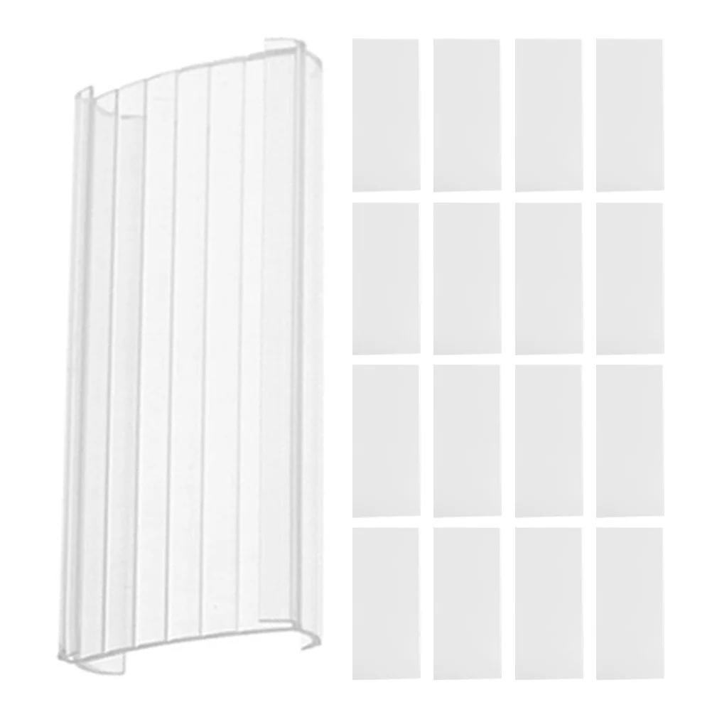 

20pcs Label Display Holder Tag Clips Plastic For Retail Signs Shelf Tags Merchandise Sign Supermarket Accessory Shelf Label