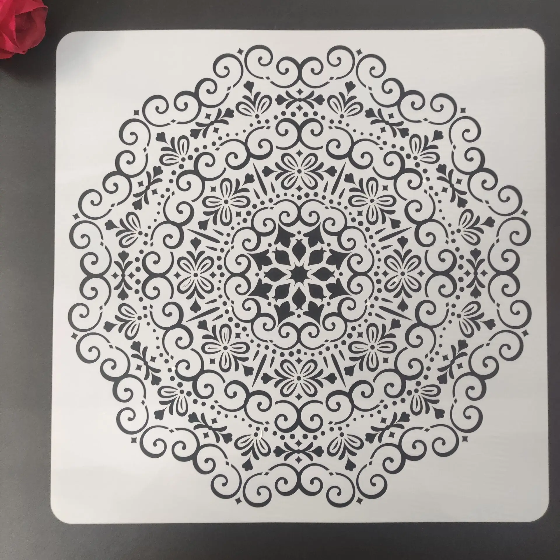 30 * 30cm Mandala  DIY Layering Stencils Wall Painting Scrapbook Coloring Embossing Album Decorative Template for walls N80