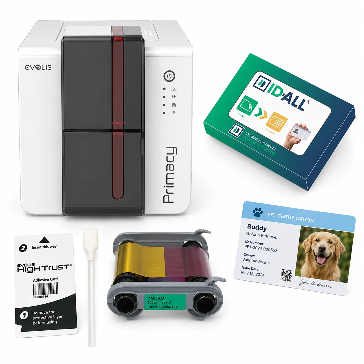 2026 Affordable Price Evolis Primacy 2 Solution Dual-Sided ID Card Printer