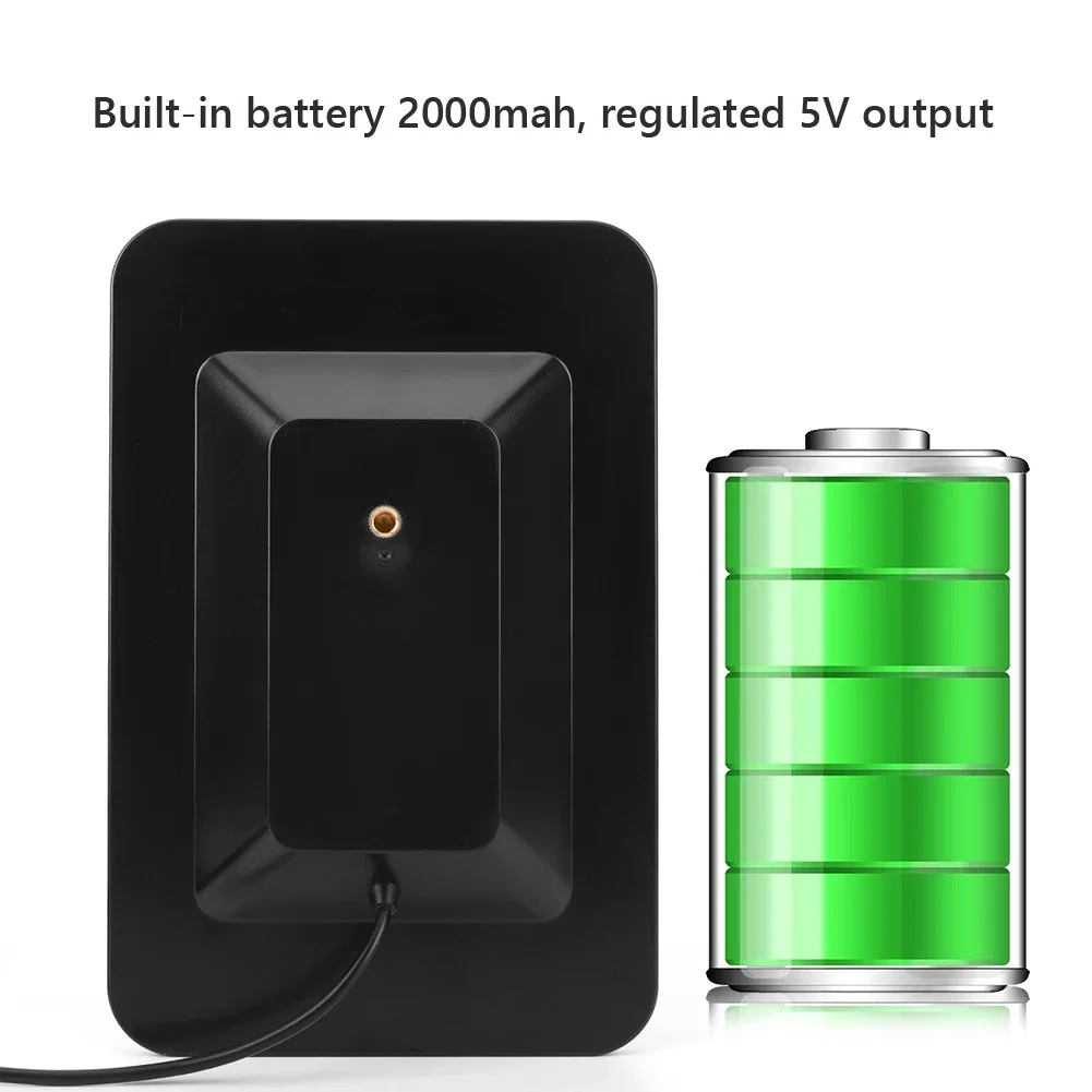 Kit Painel Solar Recarregável 4m Cabo de Carregamento Plugue de Borracha para Piscar Exterior 3/4 XT XT2, 4W, 5V, 2000mAh