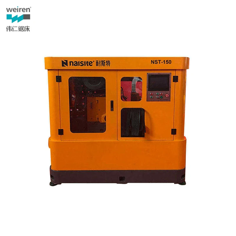 NST-150 CNC High-Speed Metal Circular Sawing Machine TCT Saw Blades and HSS Steel Pipe Cutting Machine Metal Round Bar