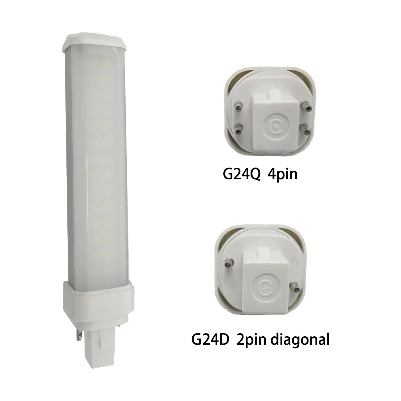 Imagem -02 - Led Cfl Pl-c 18w 900lm Substituição Recessed para Baixo Lâmpada de Escritório Luz Smd 2835 Inserido Horizontal pl Plug-in Luz G24d 2pin 9w