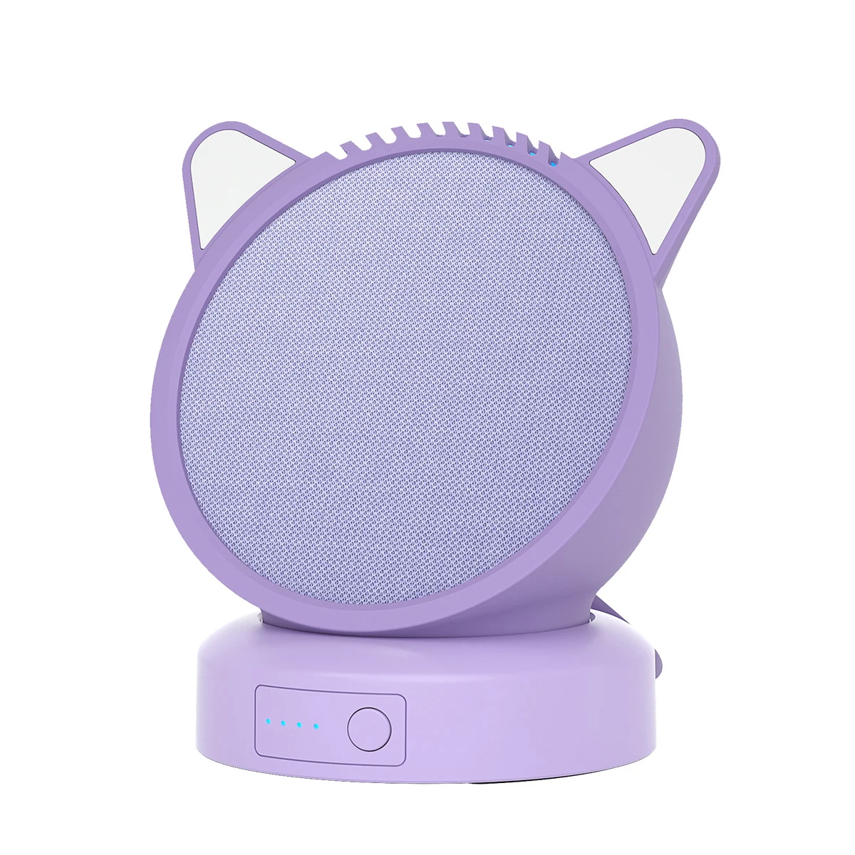 Battery Base for Echo Pop Protective Silicone Cover with Bunny Ears 5200mAh Capacity Rechargeable Make Your Echo Pop Portable