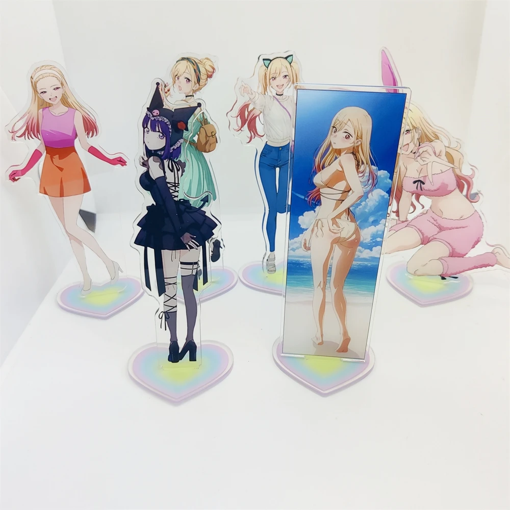 

Anime My Dress-Up Darling Cosplay Ornaments Gojo Wakana Kitagawa Marin Inui Sajuna Inui Shinju Figure Stand Halloween Gifts
